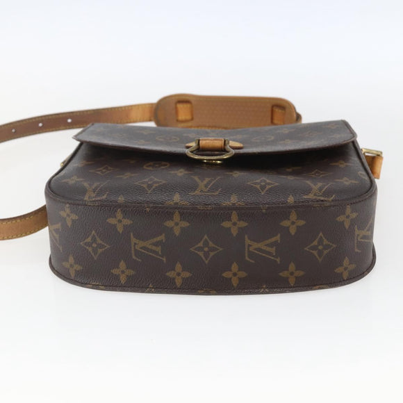 LOUIS VUITTON Monogram Saint Cloud GM Shoulder Bag M51242 LV Auth ka1978