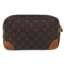 LOUIS VUITTON Monogram Marly Dragonne GM Clutch Bag M51825 LV Auth ka1979-2