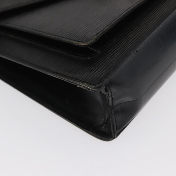 LOUIS VUITTON Epi Monceau 28 Hand Bag Black M52122 LV Auth ka1983