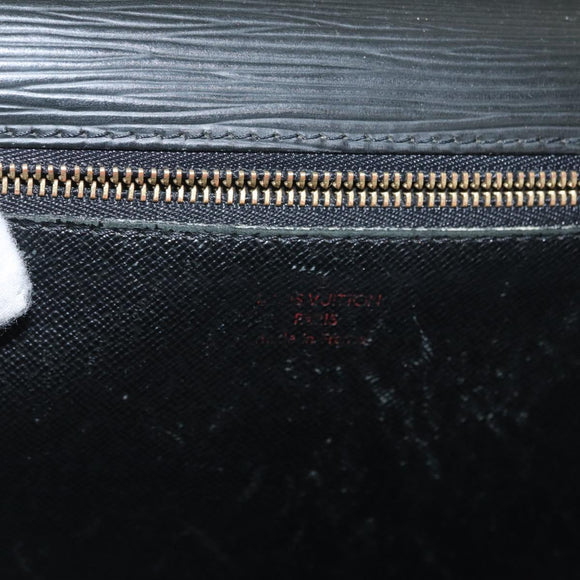 LOUIS VUITTON Epi Monceau 28 Hand Bag Black M52122 LV Auth ka1983