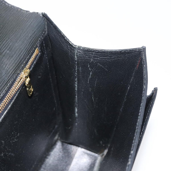 LOUIS VUITTON Epi Monceau 28 Hand Bag Black M52122 LV Auth ka1983