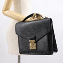 LOUIS VUITTON Epi Monceau 28 Hand Bag Black M52122 LV Auth ka1983-24