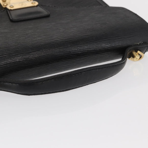 LOUIS VUITTON Epi Monceau 28 Hand Bag Black M52122 LV Auth ka1983