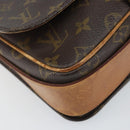 LOUIS VUITTON Monogram Cartouchiere MM Shoulder Bag M51253 LV Auth ka1989-15