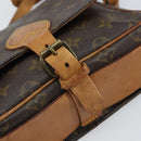 LOUIS VUITTON Monogram Cartouchiere MM Shoulder Bag M51253 LV Auth ka1989-18