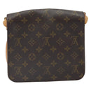 LOUIS VUITTON Monogram Cartouchiere MM Shoulder Bag M51253 LV Auth ka1989-2