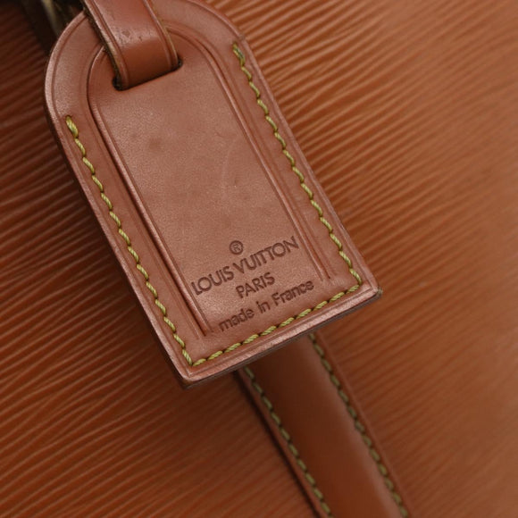 LOUIS VUITTON Epi Porte Documents Voyage Business Bag Brown M54478 Auth ka1990