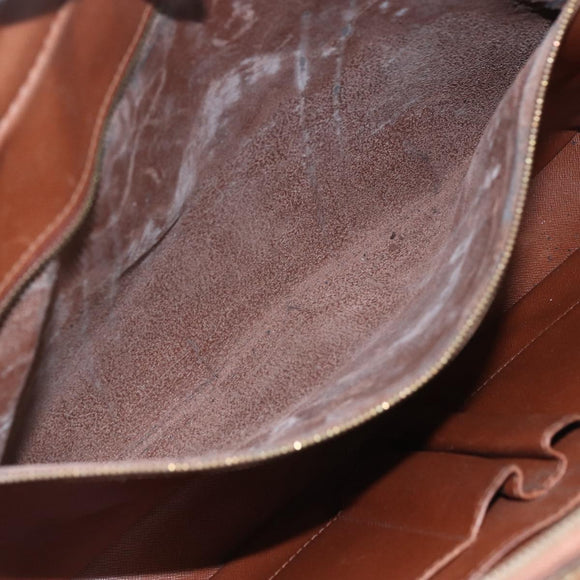 LOUIS VUITTON Epi Porte Documents Voyage Business Bag Brown M54478 Auth ka1990