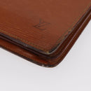 LOUIS VUITTON Epi Serviette Conseiller Briefcase Zipangu Gold M54428 Auth ka1991-14