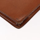 LOUIS VUITTON Epi Serviette Conseiller Briefcase Zipangu Gold M54428 Auth ka1991-15