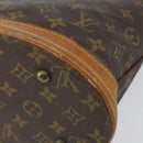 LOUIS VUITTON Monogram Bucket PM Shoulder Bag M42238 LV Auth ka1993-15