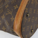 LOUIS VUITTON Monogram Bucket PM Shoulder Bag M42238 LV Auth ka1993-16