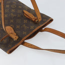 LOUIS VUITTON Monogram Bucket PM Shoulder Bag M42238 LV Auth ka1993-6