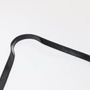 Salvatore Ferragamo Gancini Hand Bag Patent leather 2way Black Gold Auth ka1994-10