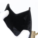 Salvatore Ferragamo Gancini Hand Bag Patent leather 2way Black Gold Auth ka1994-23