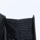 VERSACE Hand Bag Leather Black Gold Auth ka1996-19