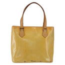 LOUIS VUITTON Monogram Vernis Houston Hand Bag Gris M91053 LV Auth ka1997-13