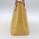 LOUIS VUITTON Monogram Vernis Houston Hand Bag Gris M91053 LV Auth ka1997-3