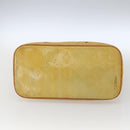 LOUIS VUITTON Monogram Vernis Houston Hand Bag Gris M91053 LV Auth ka1997-5