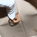 LOUIS VUITTON Monogram Vernis Houston Hand Bag Beige M91004 LV Auth ka1998-12