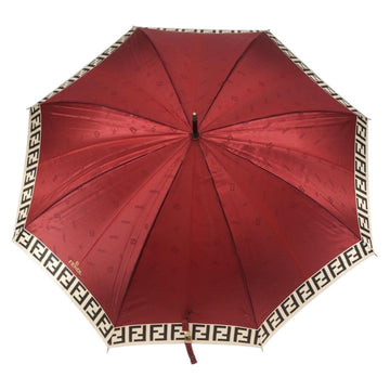 FENDI Zucca Umbrella Nylon Bordeaux Auth ka200 - 0