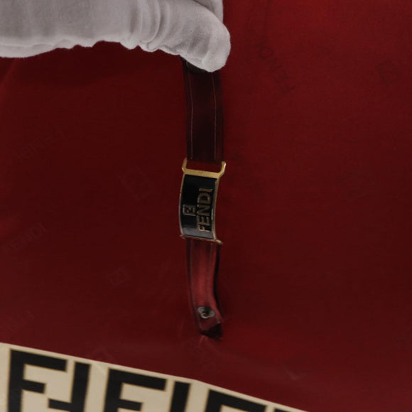 FENDI Zucca Umbrella Nylon Bordeaux Auth ka200