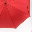 FENDI Zucchino Canvas Umbrella Nylon Red Auth ka2000-6