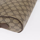GUCCI GG Supreme Web Sherry Line Bag PVC Beige 001 113 6472 4028 Auth ka2001-12