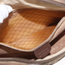 GUCCI GG Supreme Web Sherry Line Bag PVC Beige 001 113 6472 4028 Auth ka2001-24