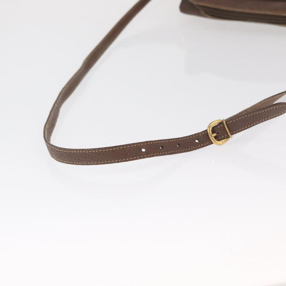GUCCI GG Supreme Web Sherry Line Bag PVC Beige 001 113 6472 4028 Auth ka2001