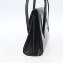 Christian Dior Shoulder Bag Leather Black Gold Auth ka2003-4