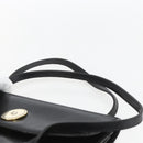 Christian Dior Shoulder Bag Leather Black Gold Auth ka2003-8