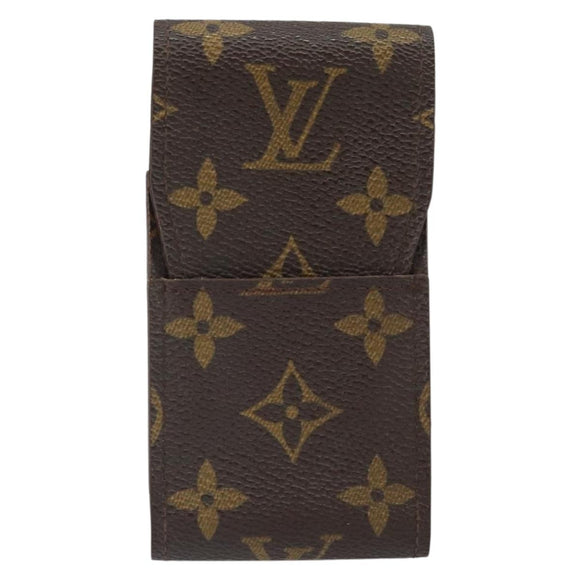 LOUIS VUITTON Monogram Etui Cigarette Case M63024 LV Auth ka2007
