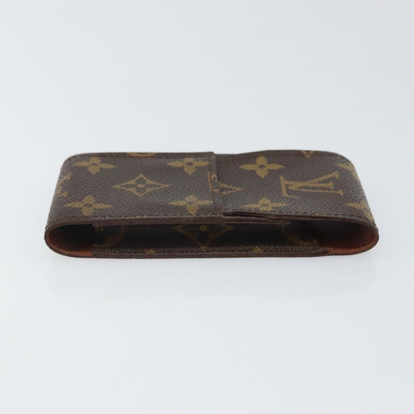 LOUIS VUITTON Monogram Etui Cigarette Case M63024 LV Auth ka2007
