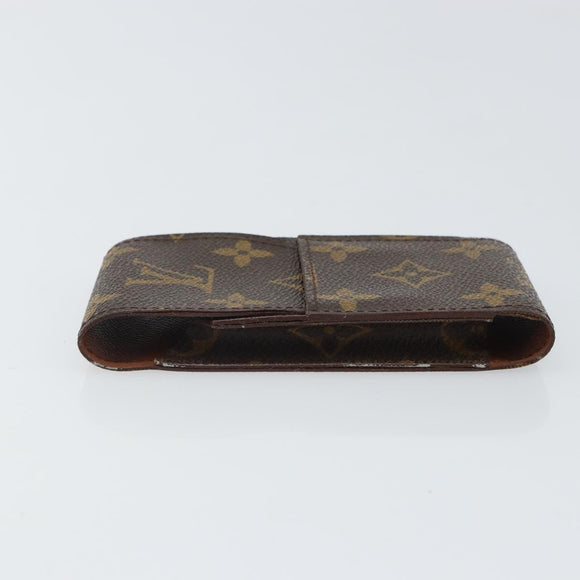 LOUIS VUITTON Monogram Etui Cigarette Case M63024 LV Auth ka2007