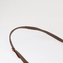 GUCCI GG Supreme Web Sherry Line Bag PVC Beige Gold 001 261 1086 Auth ka2010-8
