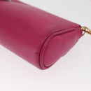 FENDI Shoulder Bag Leather 2way Pink Gold Auth ka2012-17