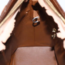 LOUIS VUITTON Monogram Vernis Houston Hand Bag Bronze M91122 LV Auth ka2018-21