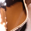 LOUIS VUITTON Monogram Vernis Houston Hand Bag Bronze M91122 LV Auth ka2018-22