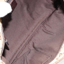 GUCCI GG Canvas Sherry Line Shoulder Bag Beige Silver 189749 Auth ka202-11