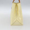 LOUIS VUITTON Monogram Vernis Reade PM Hand Bag Perle M91336 LV Auth ka2021-3