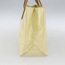 LOUIS VUITTON Monogram Vernis Reade PM Hand Bag Perle M91336 LV Auth ka2021-4