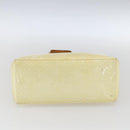 LOUIS VUITTON Monogram Vernis Reade PM Hand Bag Perle M91336 LV Auth ka2021-5