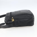LOEWE Anagram Umhängetasche Leder Schwarz Gold Auth ka2028-3