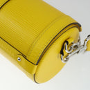 LOUIS VUITTON Epi Papillon Trunk Shoulder Bag Yellow M58647 LV Auth ka2029SAM-17