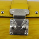 LOUIS VUITTON Epi Papillon Trunk Shoulder Bag Yellow M58647 LV Auth ka2029SAM-19