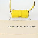 LOUIS VUITTON Epi Papillon Trunk Shoulder Bag Yellow M58647 LV Auth ka2029SAM-12