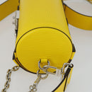 LOUIS VUITTON Epi Papillon Trunk Shoulder Bag Yellow M58647 LV Auth ka2029SAM-4