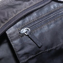 PRADA Shoulder Bag Nylon Black Silver Auth ka203-20