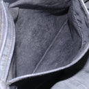 PRADA Shoulder Bag Nylon Black Silver Auth ka203-11